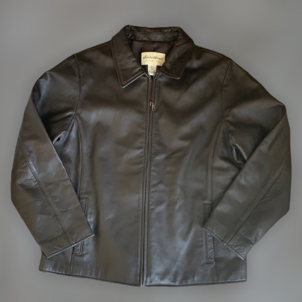 Eddie Bauer Leather Jacket (Men’s L)